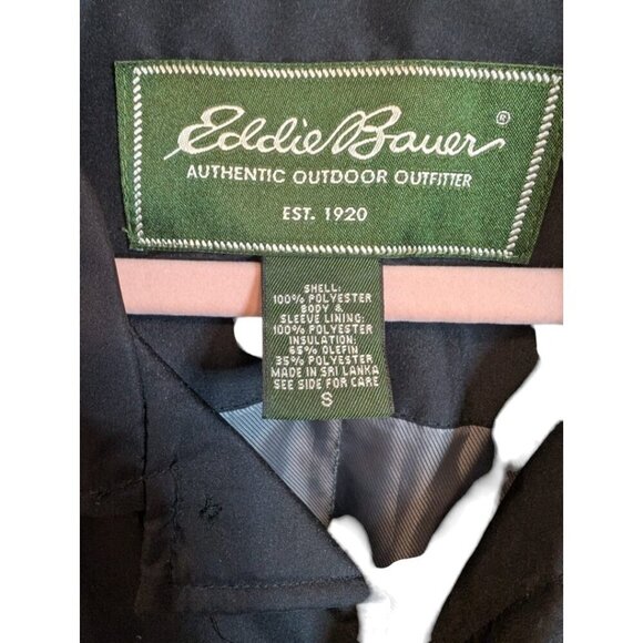 Vintage Eddie Bauer Mens Trench | Black - Picture 4 of 9